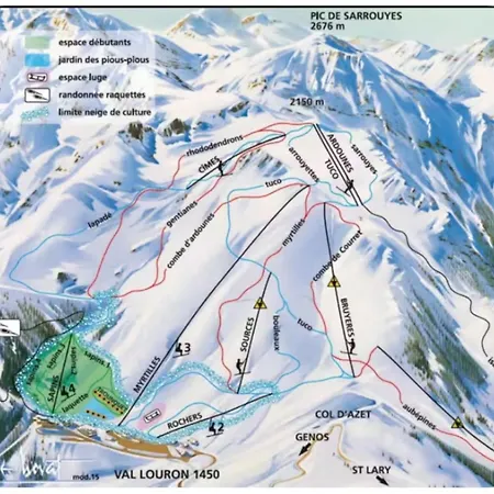 Ambiance A La Montagne - Val Louron Lejlighed